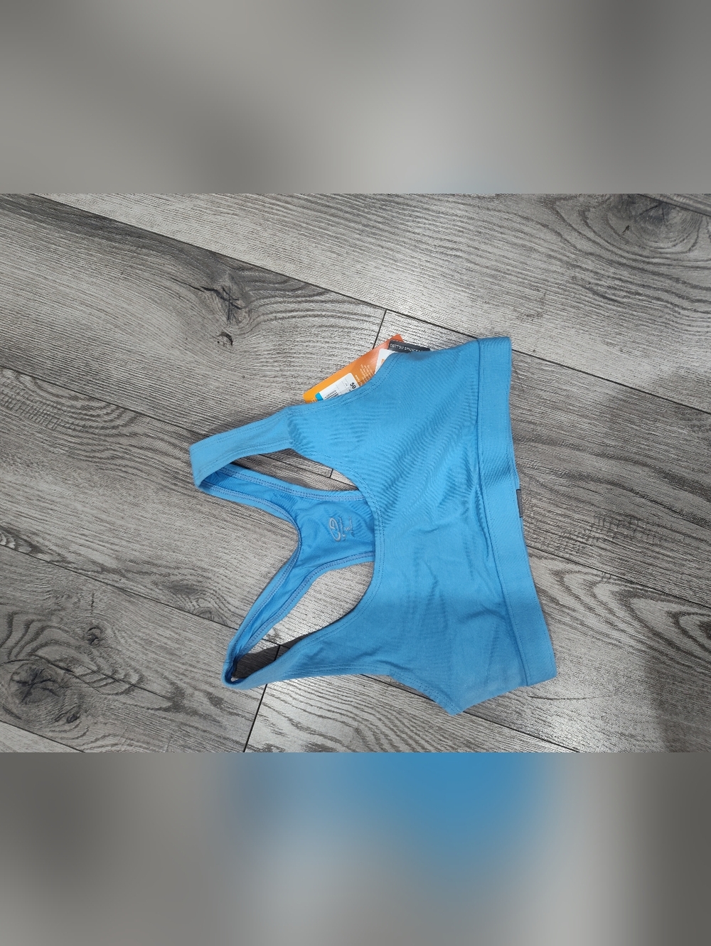 Champion Bright Blue Racerback Sports Bra